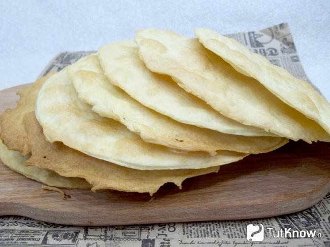 Готовые коржи для Наполеона