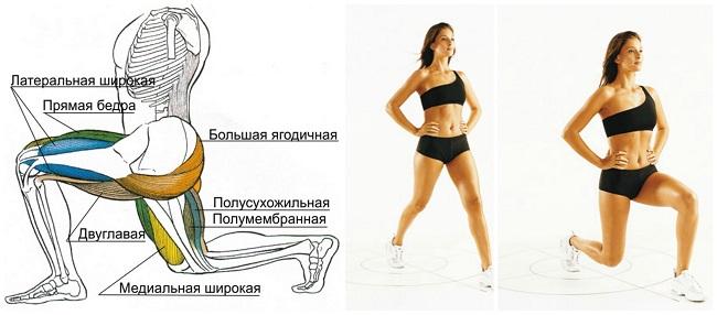 Техника выполнения выпадов