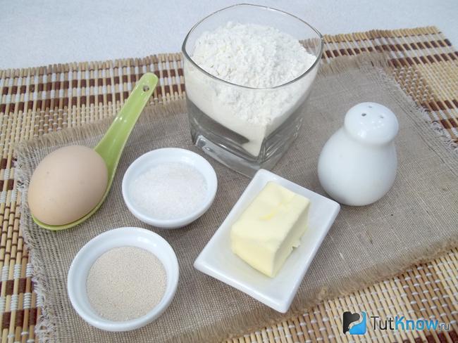 Подготовлены продукты для теста