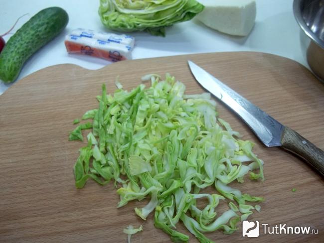 Капуста нашинкована