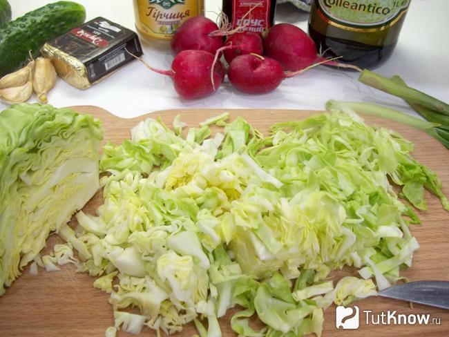 Капуста нашинкована