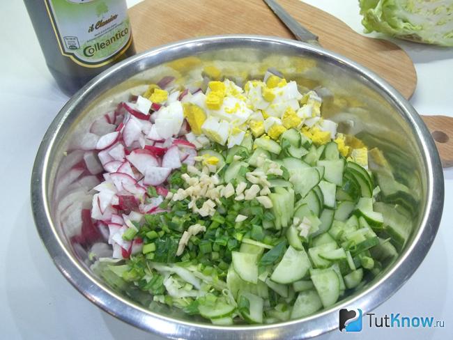 Все продукты соединены