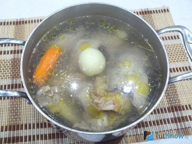 Бульон сварен