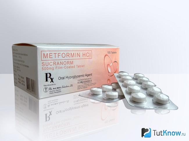 Метформин в таблетках