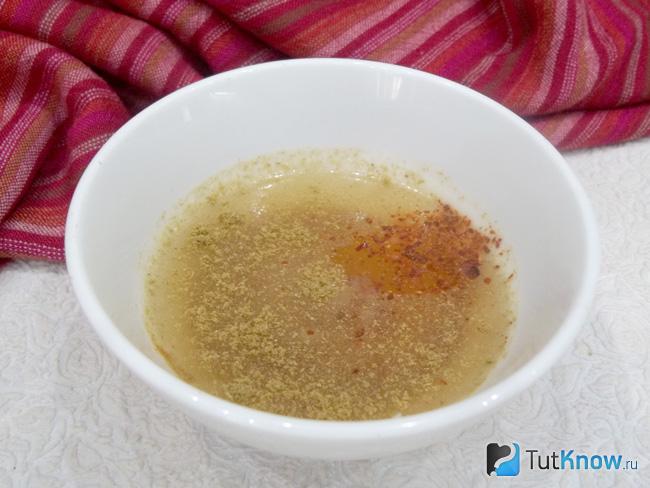 Приготовлен маринад