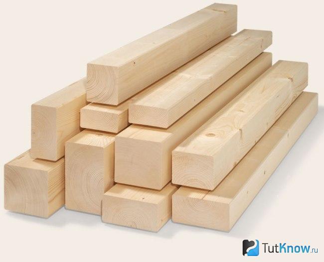 Брус для строительства теплицы