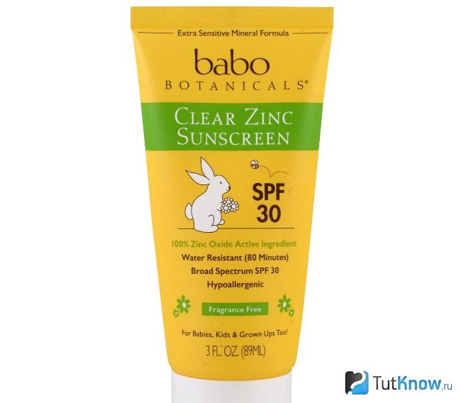 Spf гипоаллергенный. Babo Botanicals Clear Zinc Sunscreen, Extra sensitive Skin, SPF 30. Babo для детей Botanicals. Babo Botanicals солнцезащитный крем. Гипоаллергенный солнцезащитный крем.