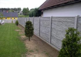 Как сделать бетонный забор