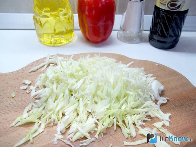 Капуста нашинкована