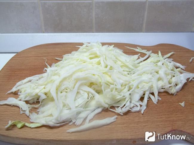 Капуста нашинкованая