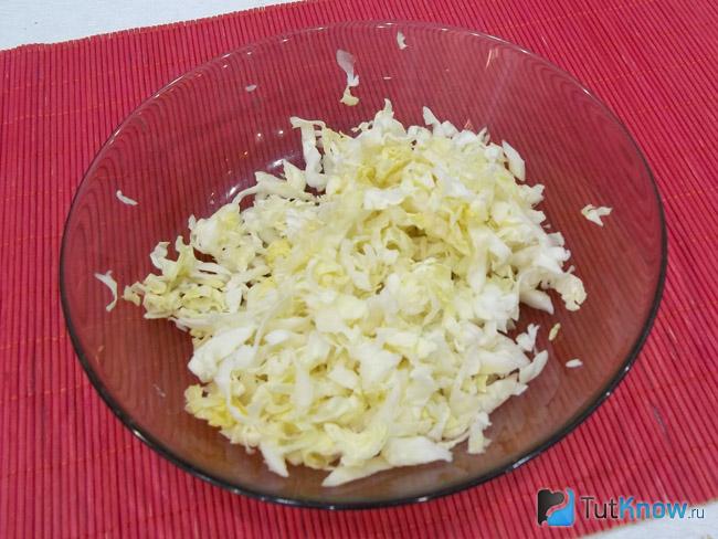 Капуста нашинкована