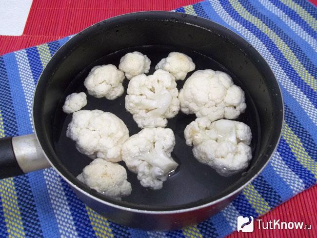Капуста варится