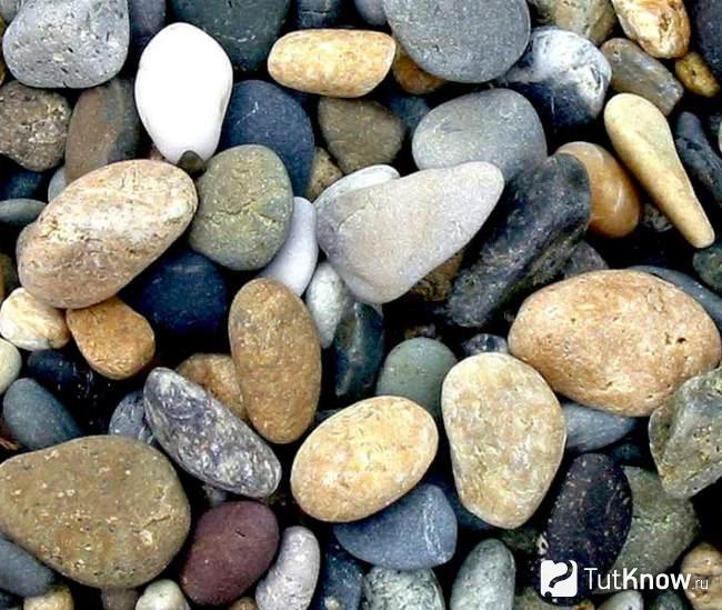 Камни для сухого ручья