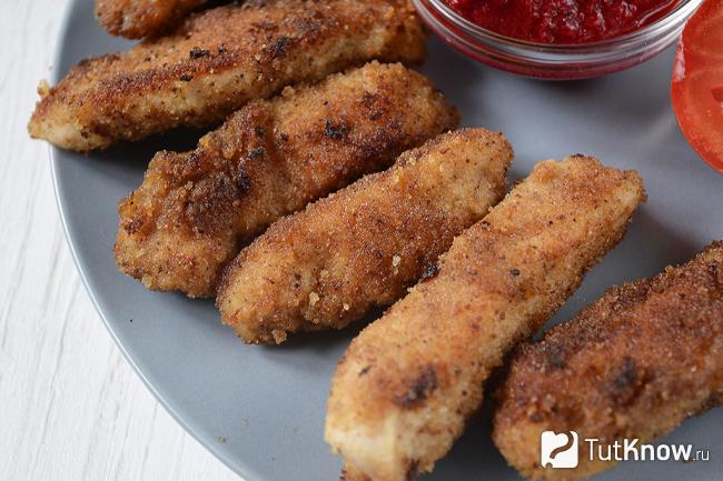 Охлаждённые куриные нагетсы