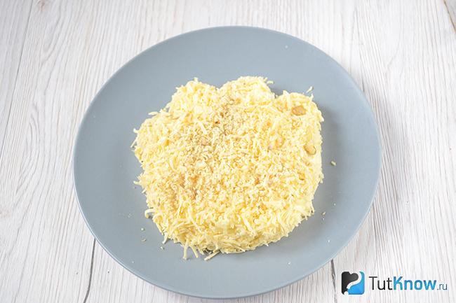 Верхний слой сыра
