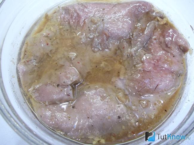 Грудки замаринованы