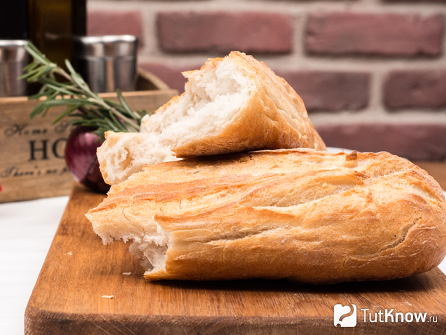 Домашний белый хлеб в духовке: простой постный рецепт