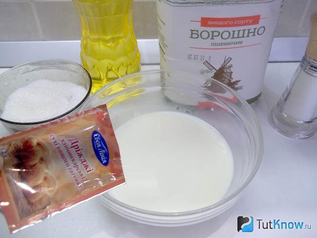 Добавлены дрожжи