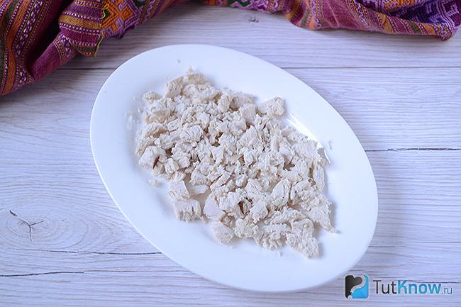 Слой куриного филе