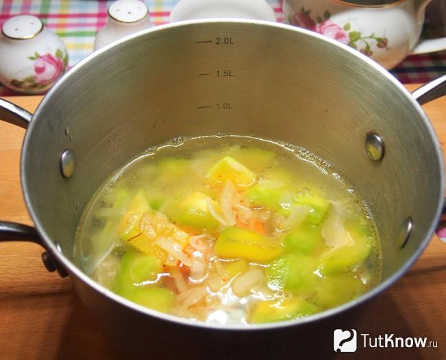 Варим пропассерованные овощи