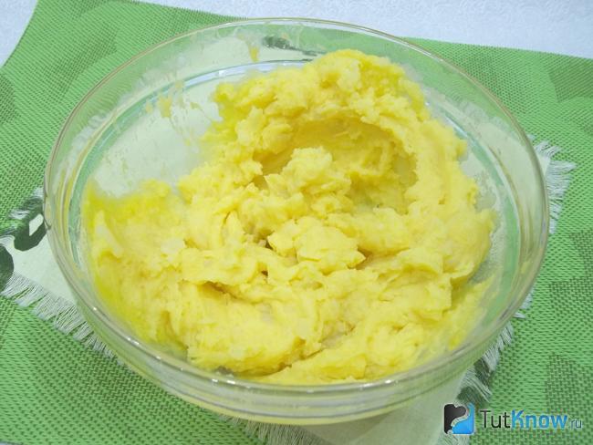 Картофель пюрирован