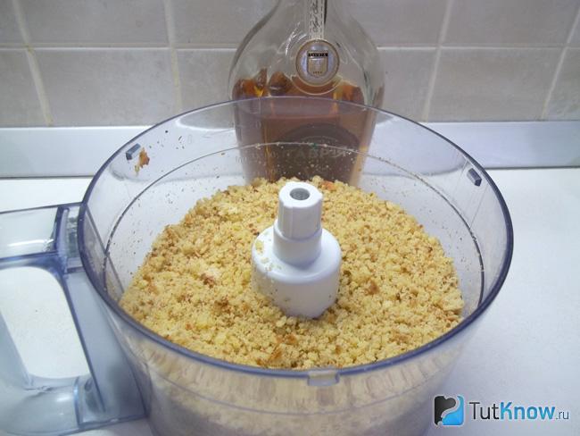 Булочки измельчены