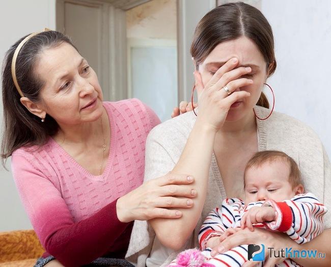 Расстройство психики у женщины после родов
