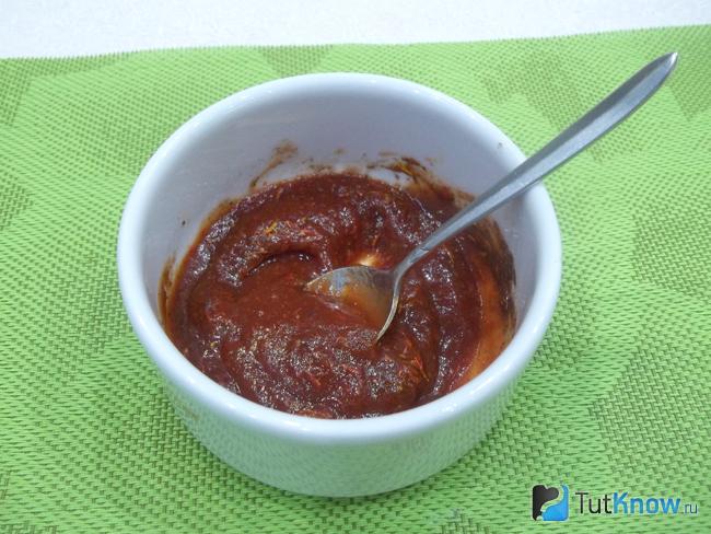 Продукты перемешаны