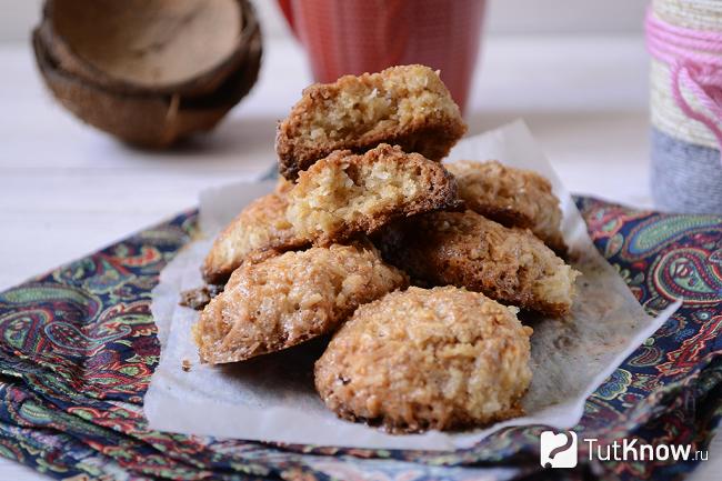 Выпечка из кокосовой стружки рецепты с фото простые и вкусные рецепты