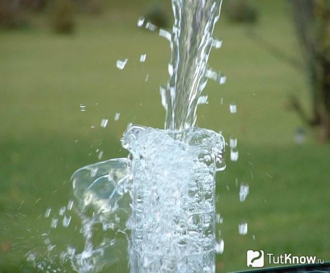 Вода из артезианской скважины