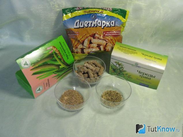Упаковки с ингредиентами для приготовления шампуня