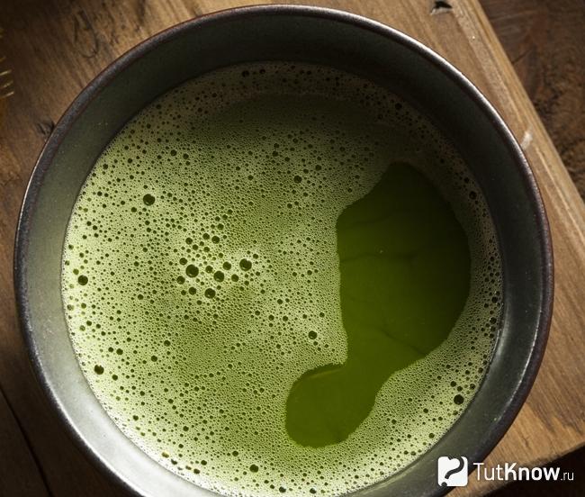 Зеленый чай от акне