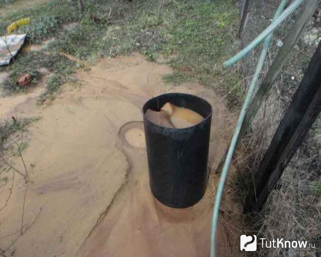 Как промыть скважину от песка после забивки