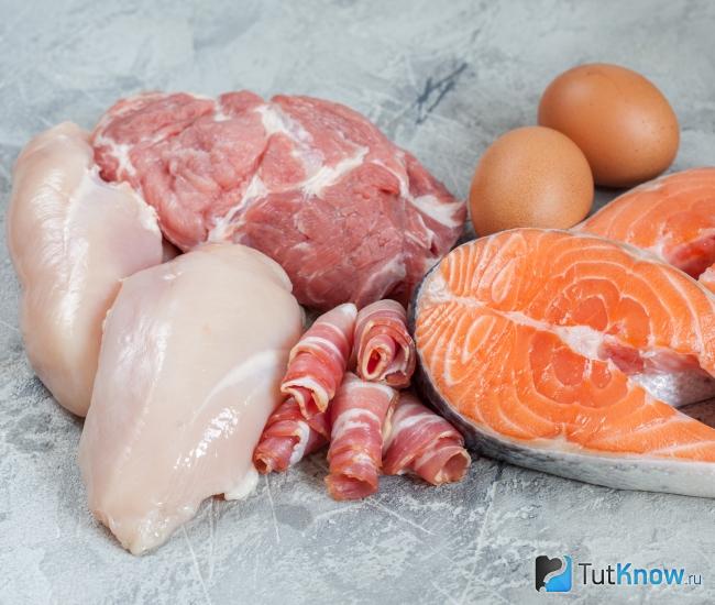 Мясо и рыба для кетодиеты