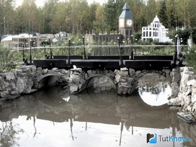Мост миниатюрного города