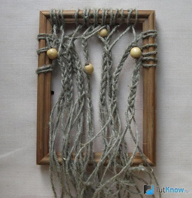 Косички из веревок