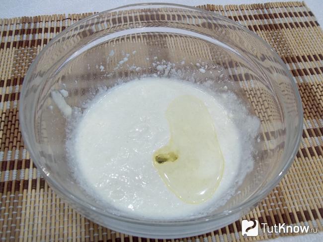 К продуктам добавлено растительное масло