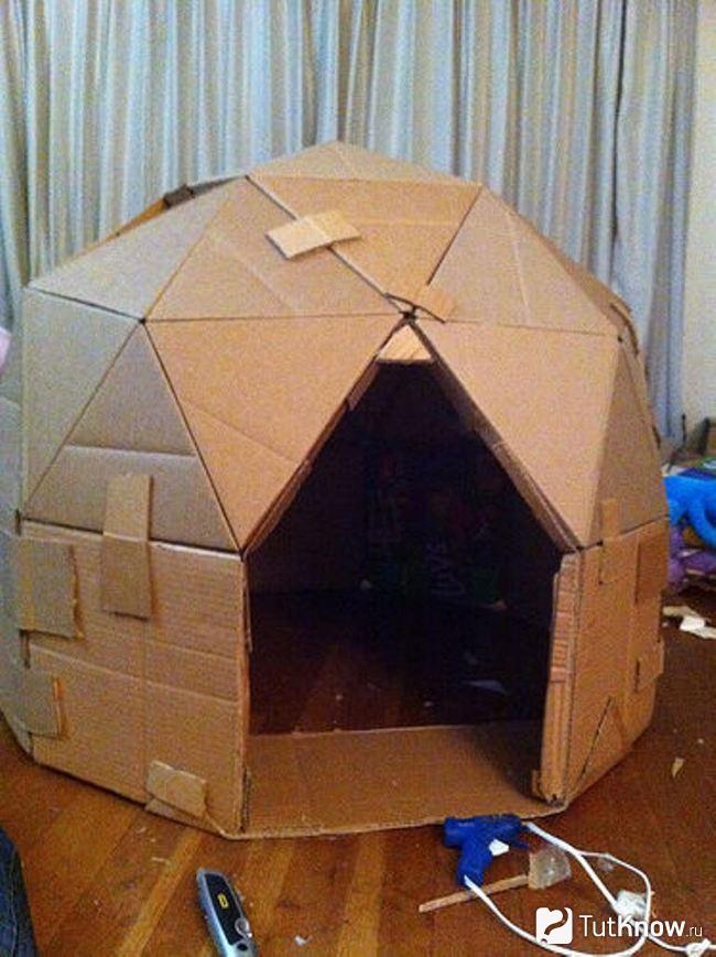 Сформированный каркас игрового купола