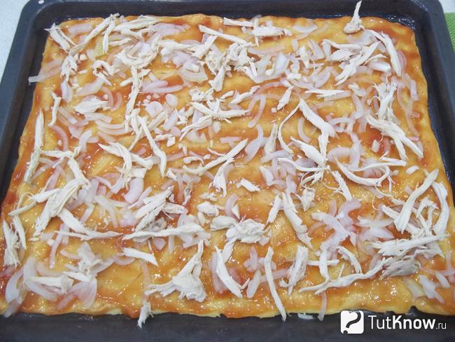 Добавлена курица