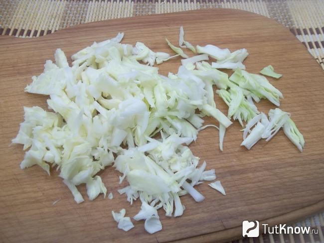 Капуста нашинкована