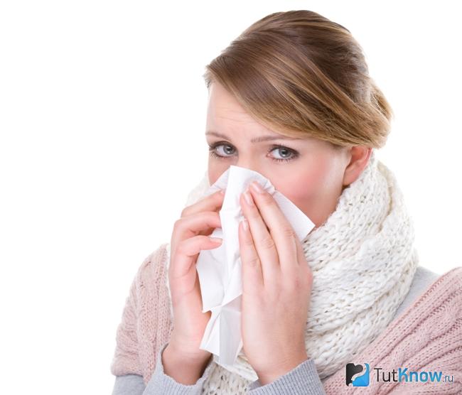 Лихорадка у женщины