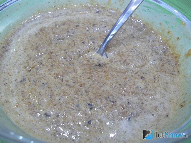 Продукты перемешаны