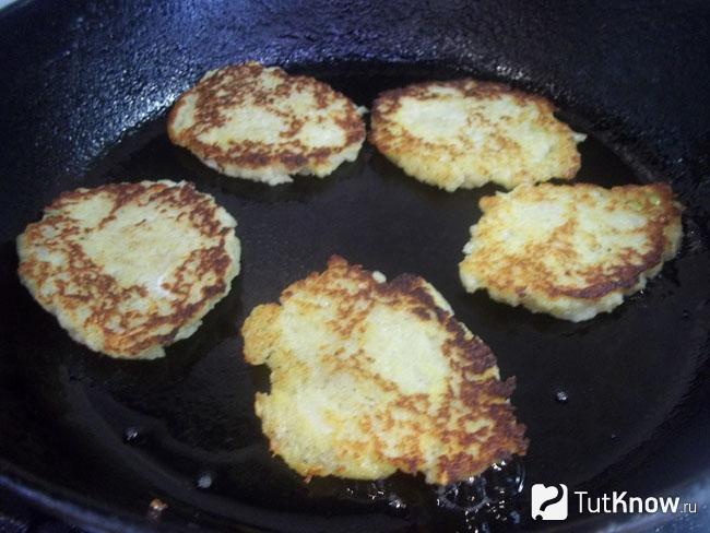 Готовые картофельные деруны