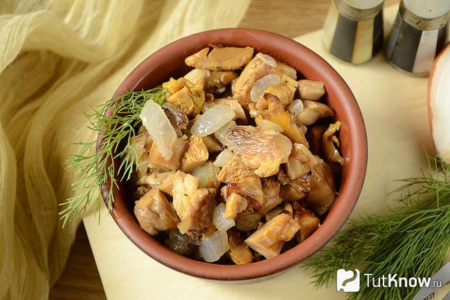 Лисички как готовить жареные