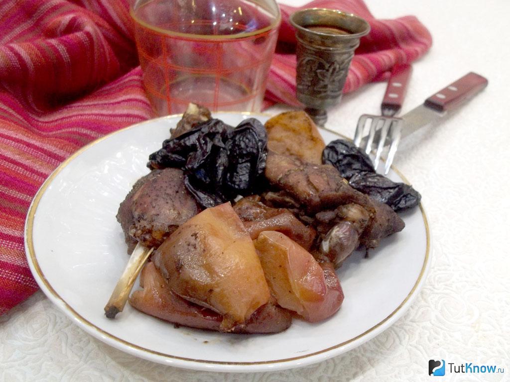 Блюда из утки кусочками рецепты с фото простые и вкусные