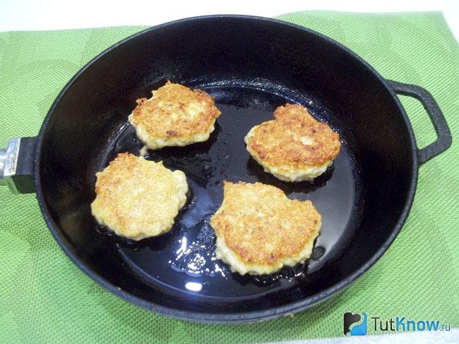 Готовые котлеты из куриной грудки и манки