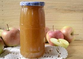 Яблочный джем с корицей - простой рецепт