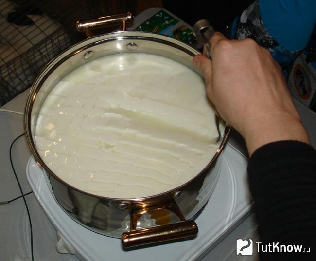 Приготовление сыра Фетакса