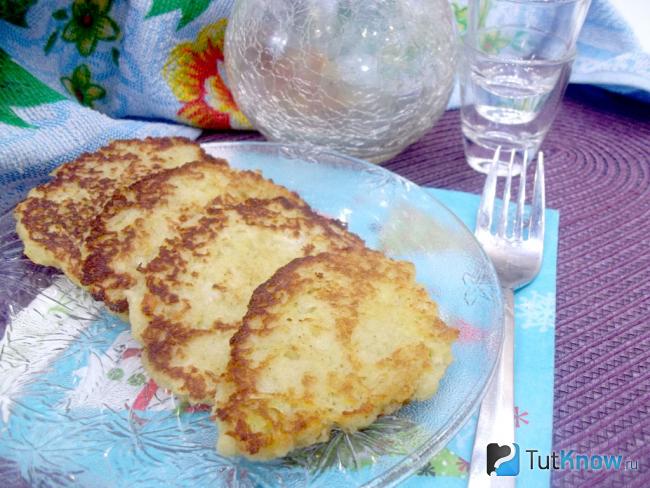 Готовые картофельные деруны