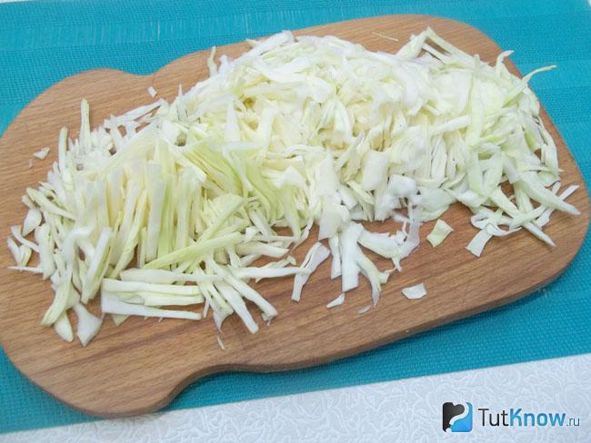 Капуста нашинкована